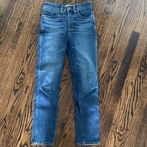 Madewell stovepipe Jeans